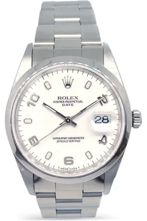 Rolex 1999 pre-owned Datejust 34mm