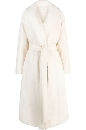 The Row Francine tied-waist coat