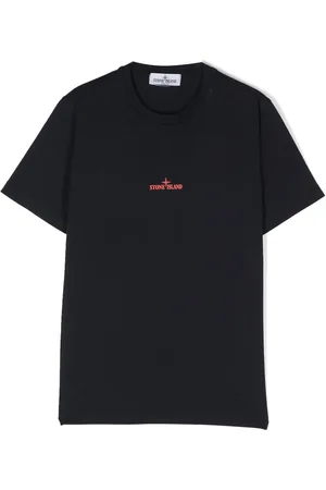 Stone Island Logo-print cotton T-shirt