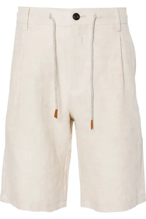 ELEVENTY Linen bermuda shorts