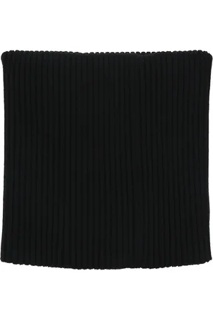 ALAINPAUL Ribbed knit neck warmer
