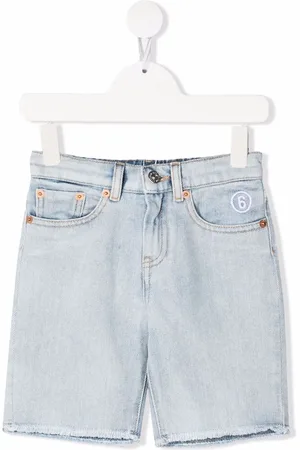 Maison Margiela Embroidered-logo shorts