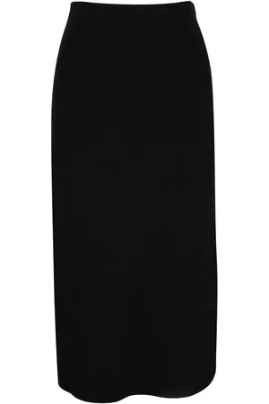 Brunello Cucinelli Ribbed straight skirt