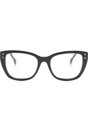 Carolina Herrera Logo-lettering square-frame glasses