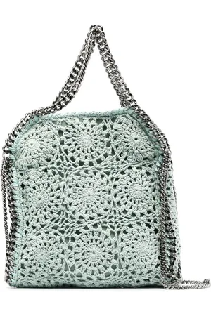 Stella McCartney Crochet-detail tote bag
