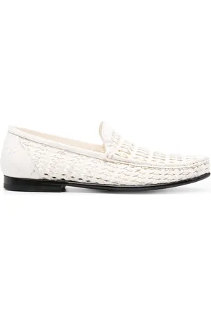 Officine creative Libre woven leather loafers