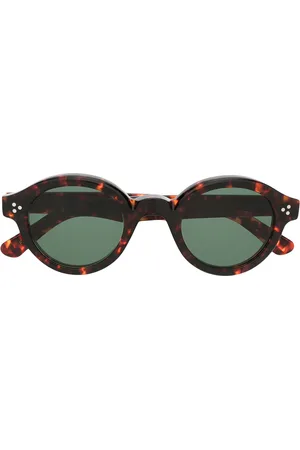 LESCA Corbs round-frame sunglasses