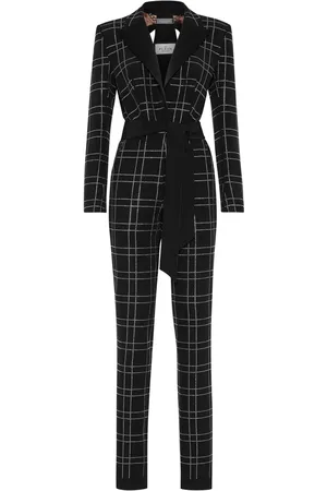 Philipp Plein Cady Strass cut-out jumpsuit
