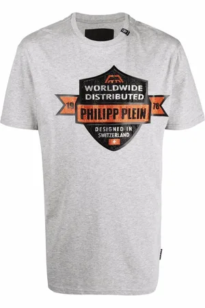 Philipp Plein Slogan-print cotton T-shirt
