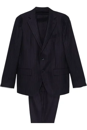 LUIGI BIANCHI MANTOVA Striped suit
