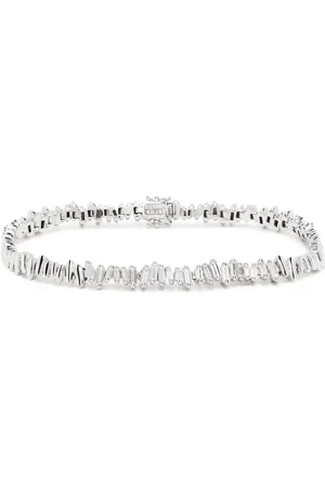 Suzanne Kalan 18kt white gold diamond bracelet