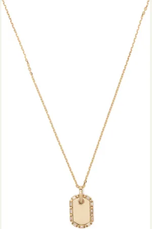 Suzanne Kalan Pendant rolo-chain necklace