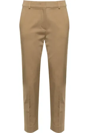 Max Mara Mid-rise slim-fit trousers