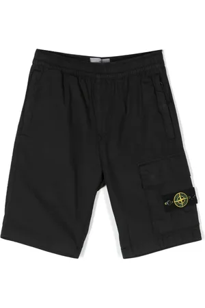 Stone Island Logo-patch shorts