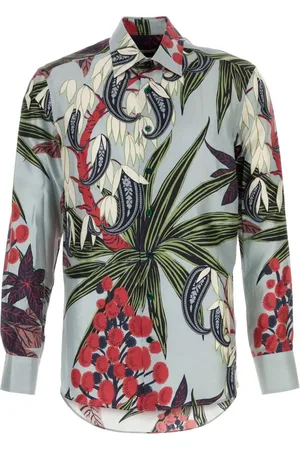 Etro Printed silk shirt