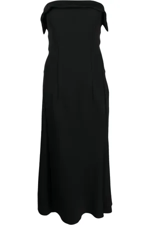 Serafini Strapless midi dress