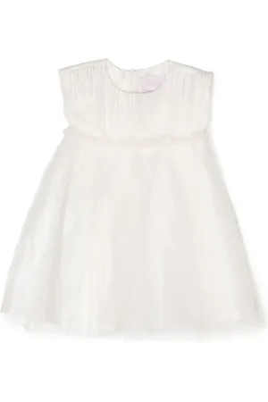 SHATHA ESSA Embroidered-panel detail dress