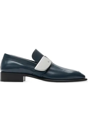 Burberry Shield leather loafers