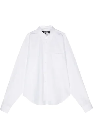 Comme des Garçons Cut-out detail cotton shirt