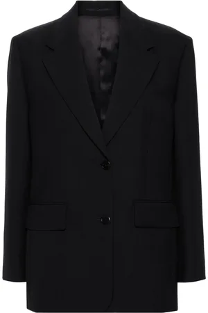 Prada Single-breasted virgin wool blazer