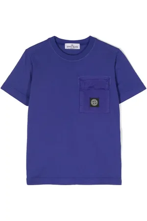 Stone Island Compass-motif cotton T-shirt