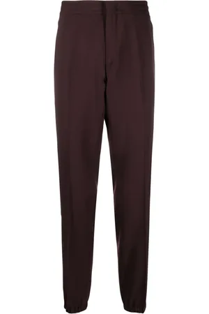 Ermenegildo Zegna Tapered-leg cotton trousers