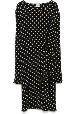 Aspesi Polka-dot midi dress
