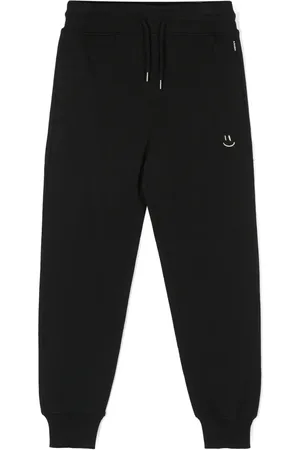 Molo Alvar smile-embroidery tracksuit bottom
