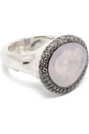 ROSA MARIA Sterling quartz ring