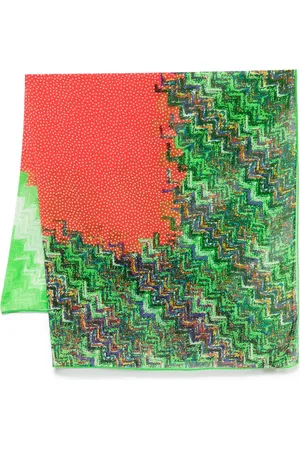 Missoni 2000s mix-print scarf