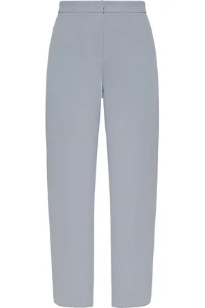 Emporio Armani Semi-sheer tapered trousers