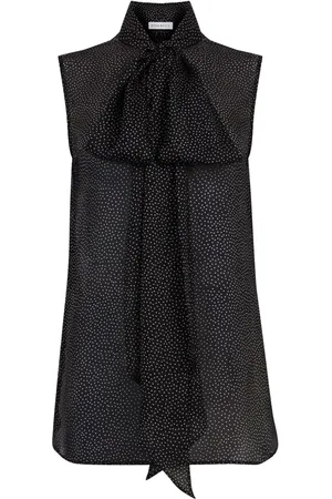 Nina Ricci Polka dot-print silk shirt