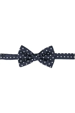 Lady Anne Polka-dot silk bow tie