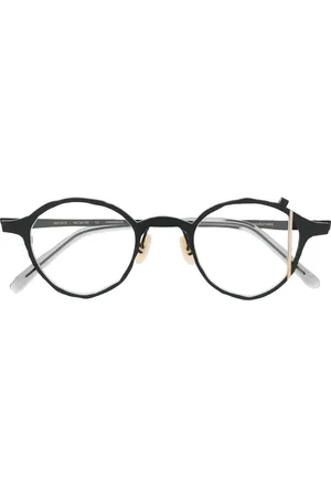 MASAHIROMARUYAMA Strap-detail round glasses