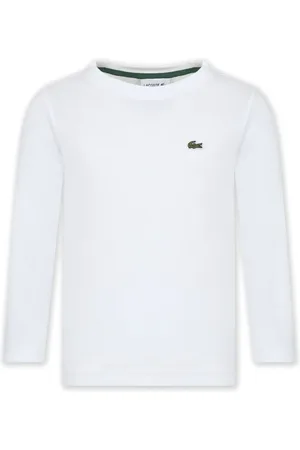 Lacoste Logo-embroidered cotton T-shirt