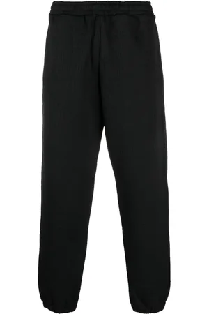 Moschino Logo-pattern elasticated-waistband track pants
