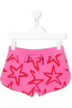 Stella McCartney Star-print organic cotton shorts