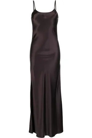 Voz Liquid silk slip dress