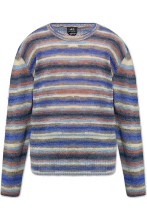 A.P.C. Striped mohair jumper