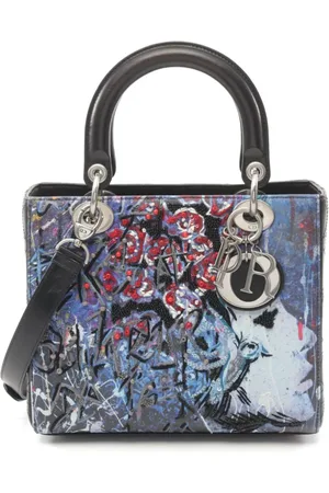 Dior X Betty Mariani 2010s Lady Dior two-way handbag