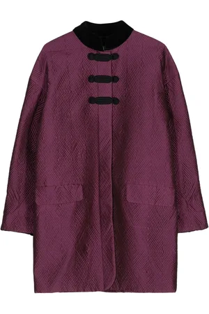 Dior Geometric-jacquard single-breasted coat