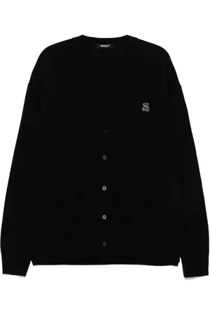 UNDERCOVER Logo patch cardigan