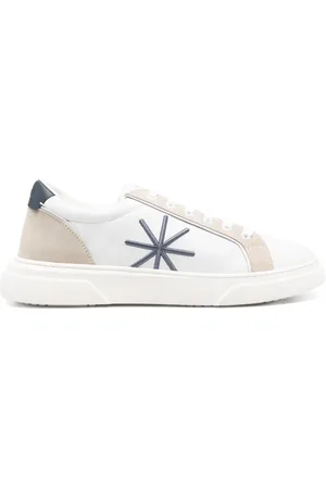 Manuel Ritz Logo-embroidered sneakers