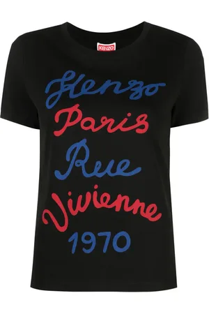 Kenzo Slogan-print cotton T-shirt