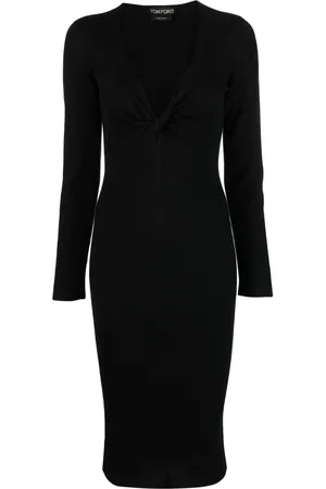 Tom Ford V-neck knitted dress