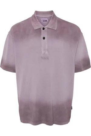Izzue Logo-embroidered cotton polo shirt