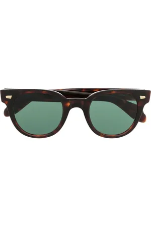 CUTLER & GROSS Tortoiseshell effect sunglasses
