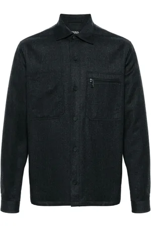 Ermenegildo Zegna Merino wool overshirt