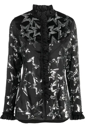 Paco rabanne Sequin-embellished star shirt