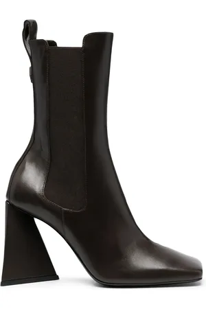 The Attico Devon square-toe ankle boots
